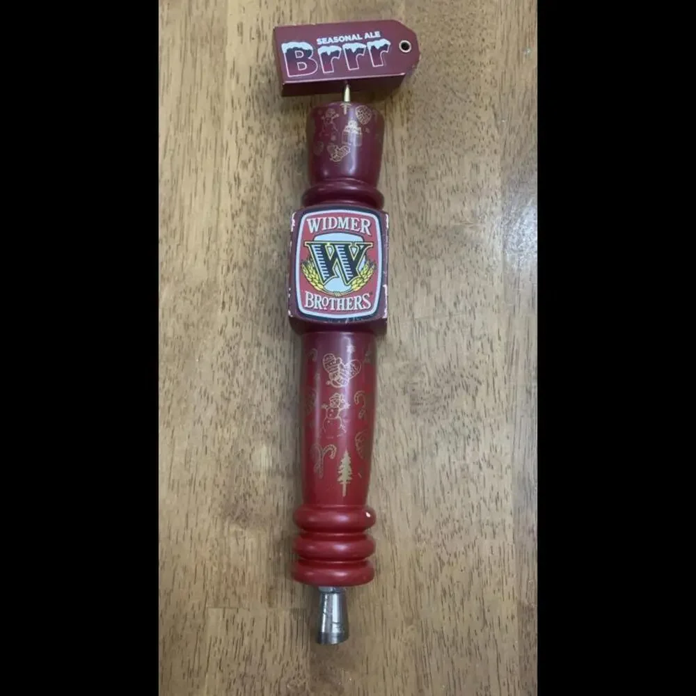 WIDMER BROTHERS WINTER SEASONAL BRRR Ale 12" Tap Handle Knob Portland, Man Cave‌ - Picture 2 of 7